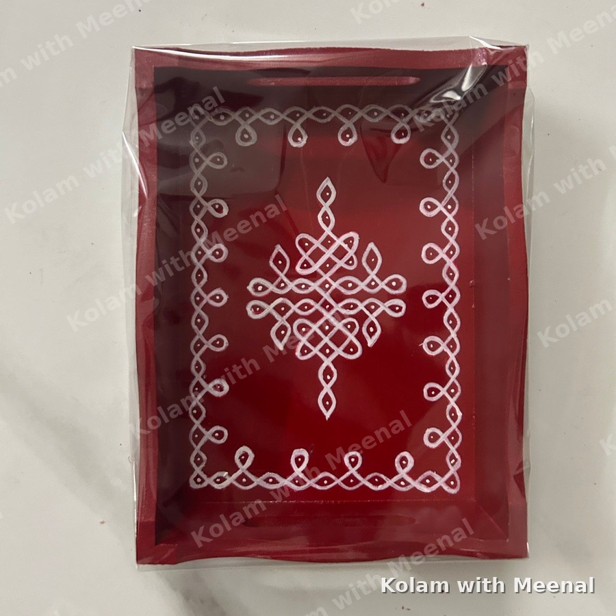 8x6 inch Tray - Model 1 — hand-painted trays