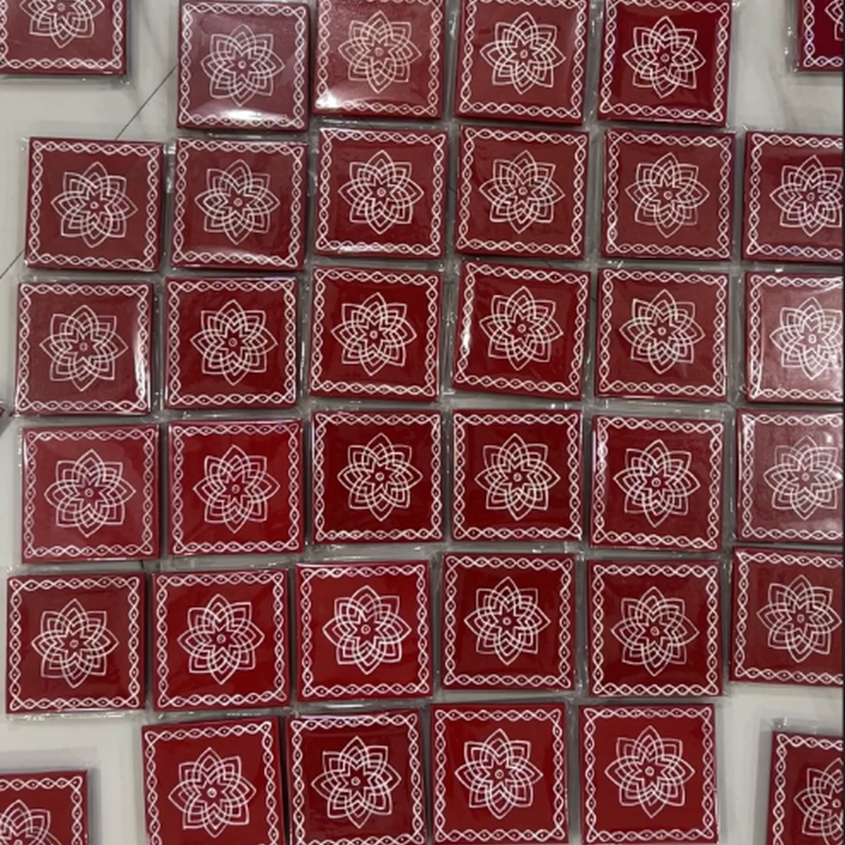 4 inch Hirudaya Kamalam Kolam Manai — Navratri Return Gift — Return Gifts | Kolam with Meenal bulk order