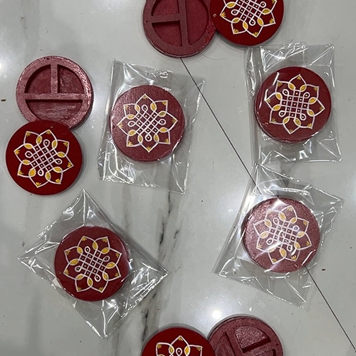 Kumkum Box — Varalakshmi Pooja Return Gift — Return Gifts | Kolam with Meenal bulk order