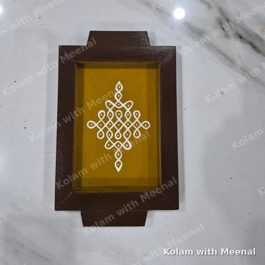 8x6 inch Tray - Model 3 — hand-painted trays