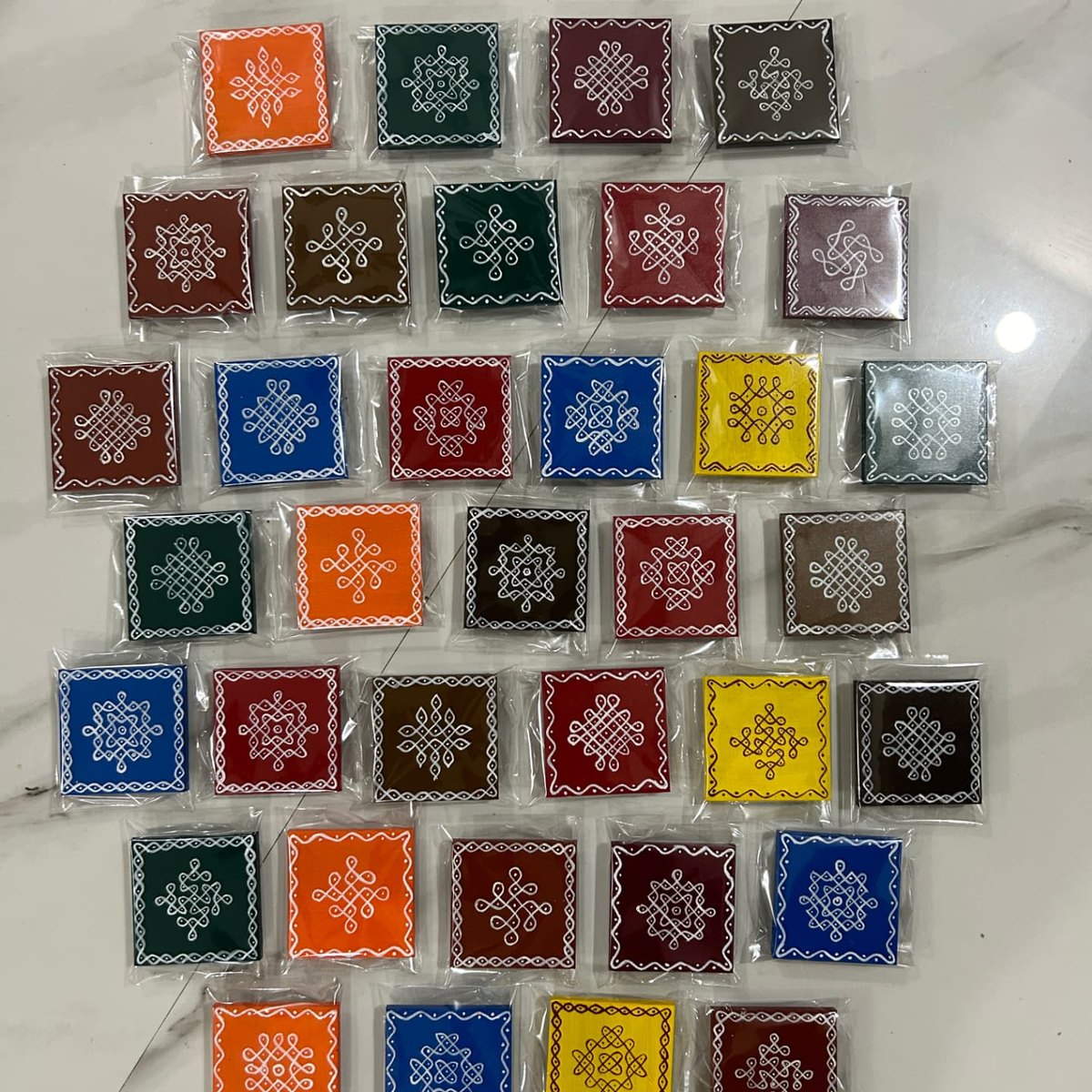 3 inch Manai — Navratri Return Gift — Return Gifts | Kolam with Meenal bulk order