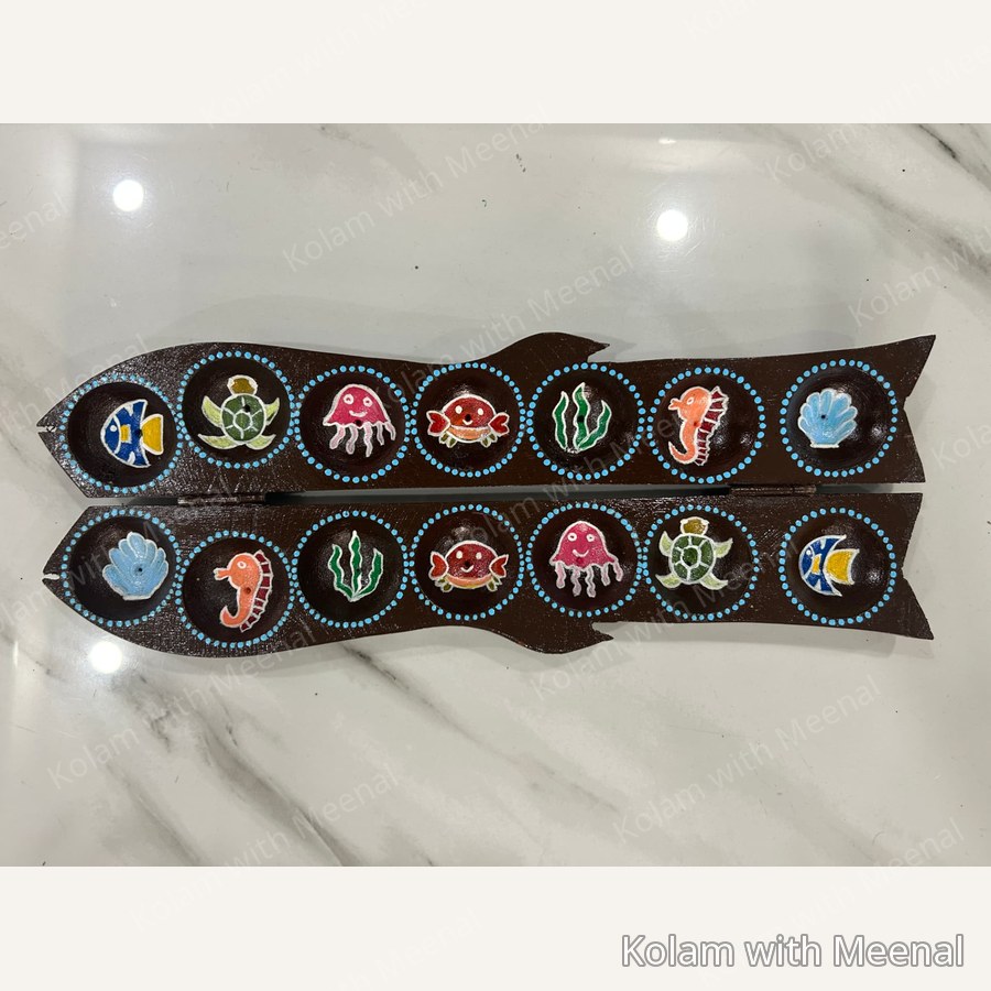 Pallankuzhi — hand-painted unique products