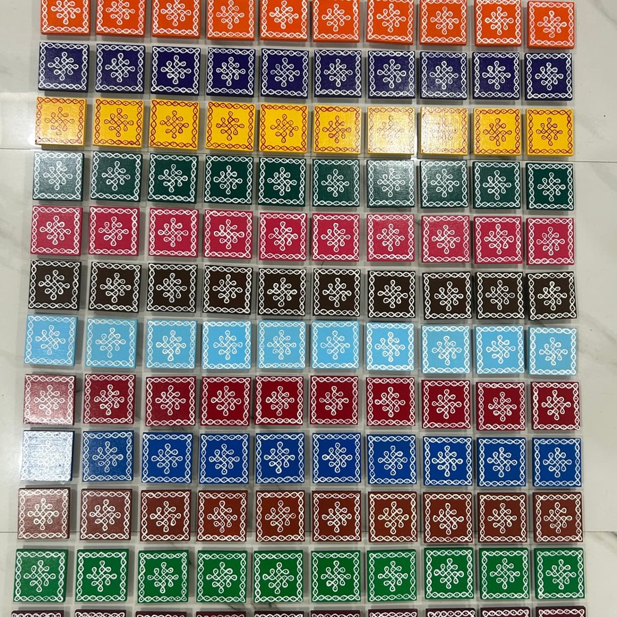 3x3 inch Manai - Sikku Kolam
