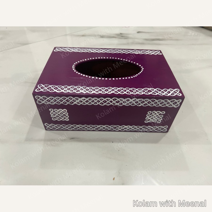Tissue Box — hand-painted unique products