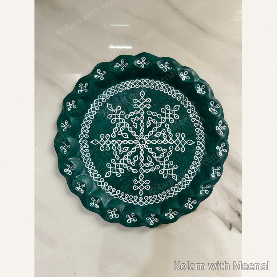 Aluminium Plate — hand-painted unique products