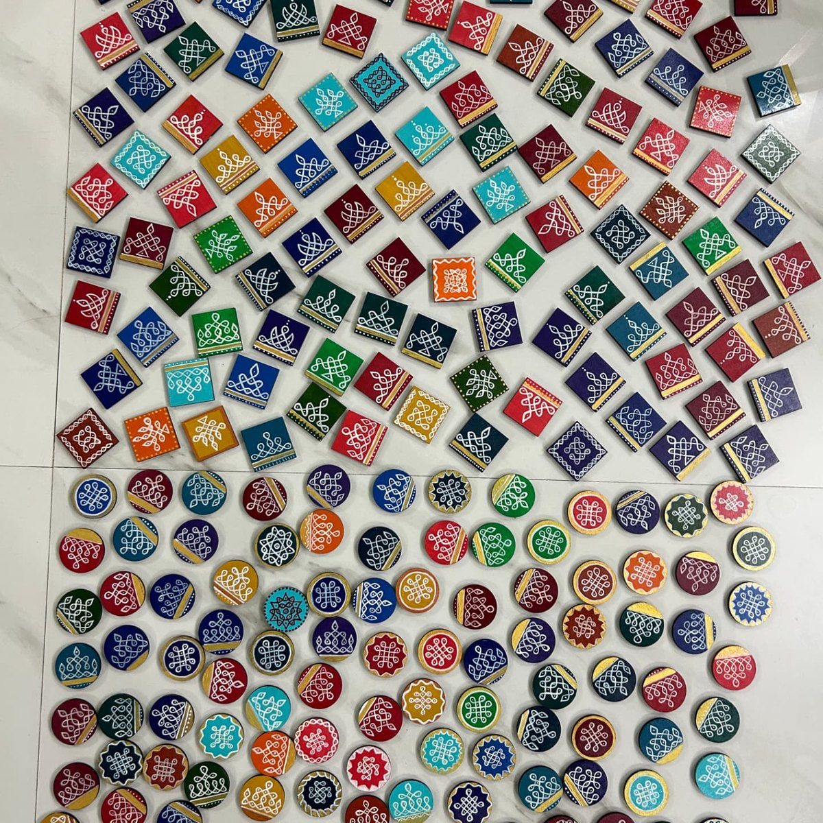 Magnets — Half-Saree Function Return Gift — Return Gifts | Kolam with Meenal bulk order